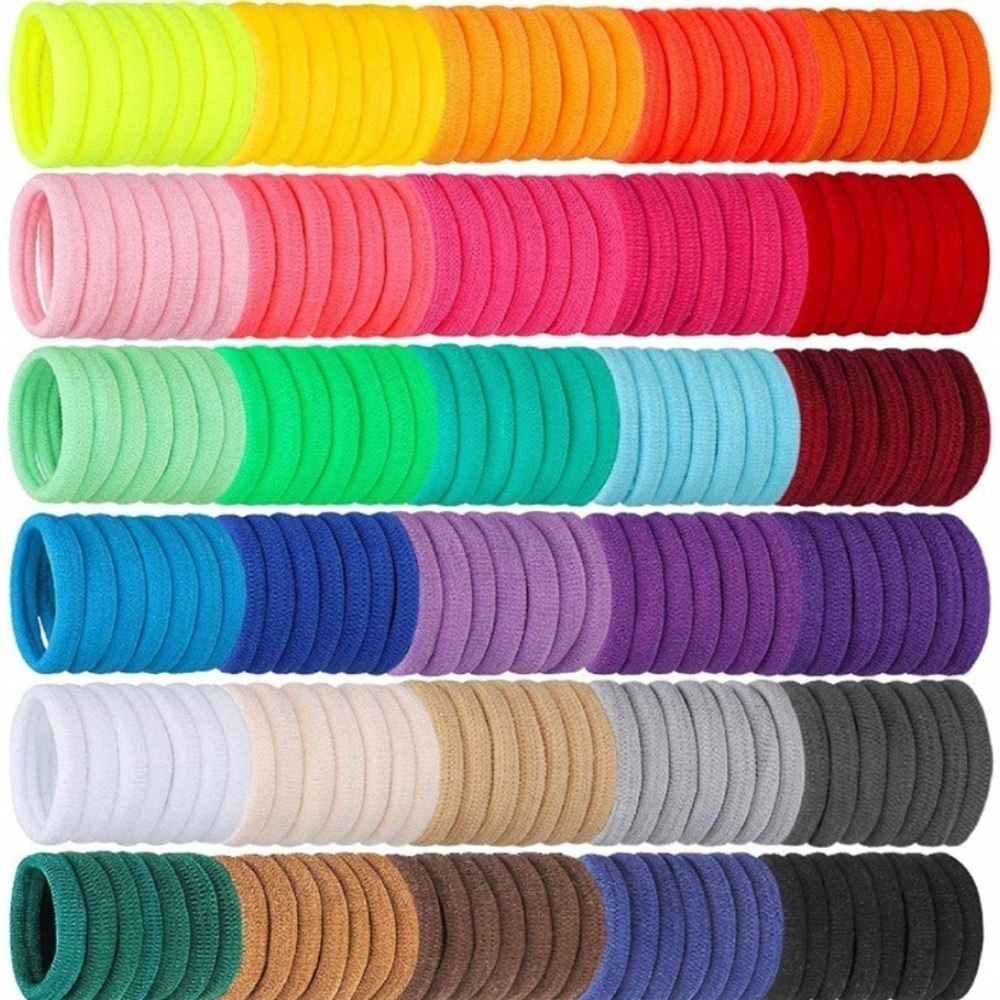 3 Packs Baby Hair Ties, Elastic Hair Bands Soft Scrunchies for Toddlers Infants